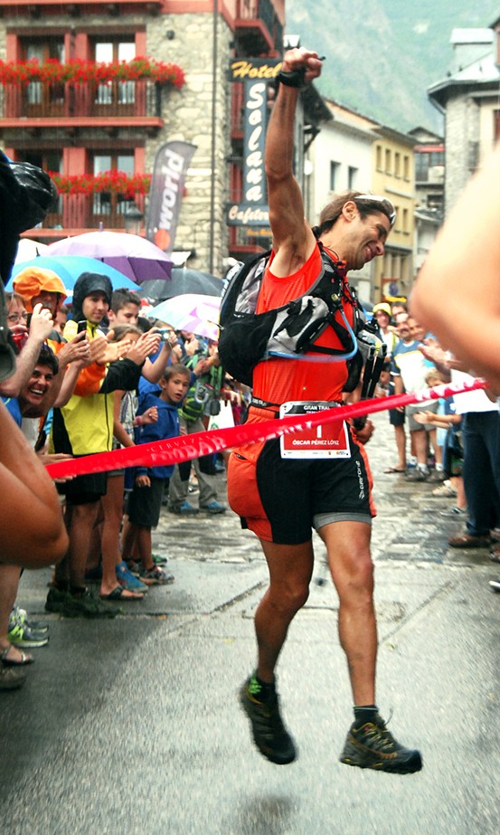 Oscar Pérez, ganador Gran Trail Aneto-Posets 2013