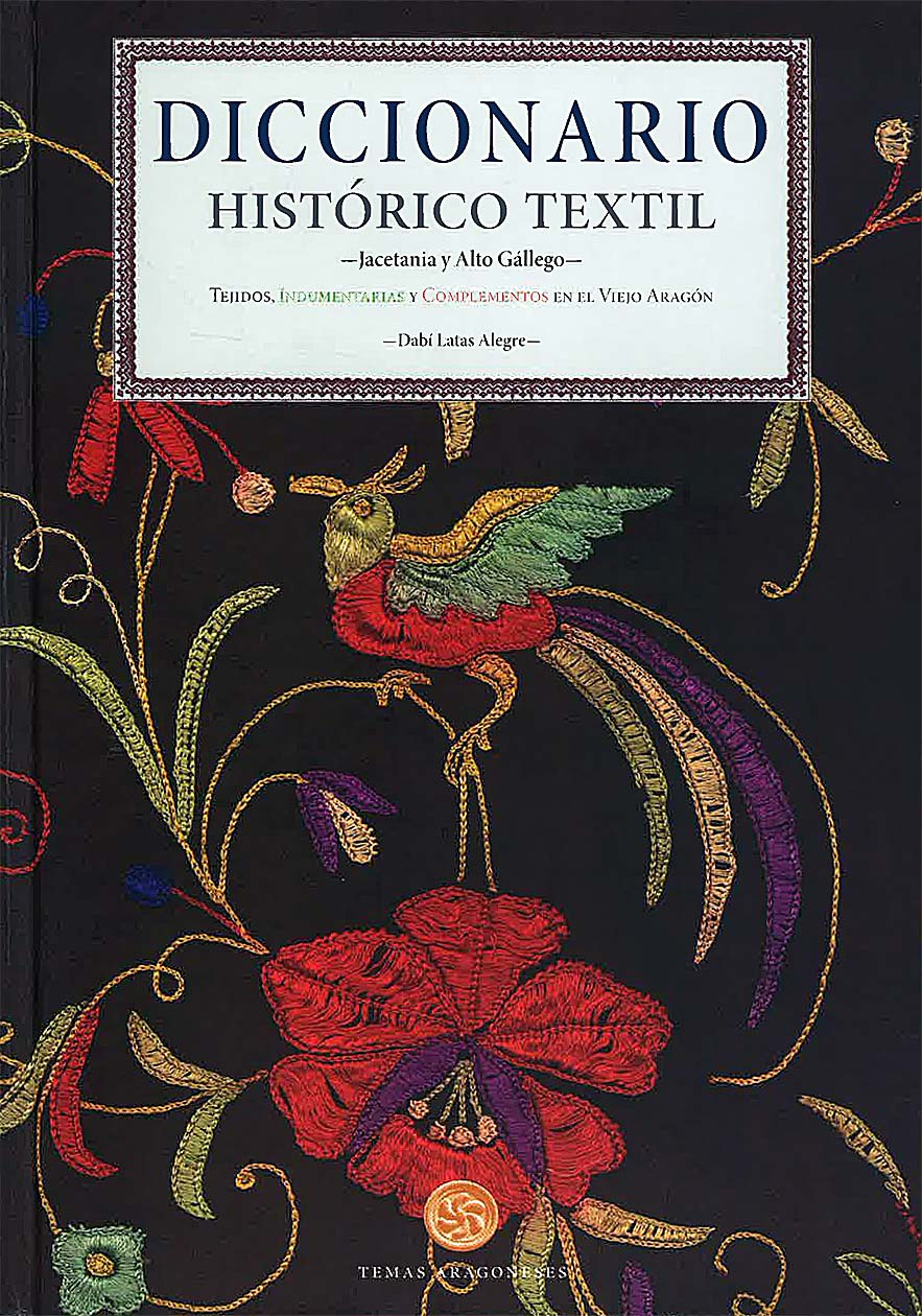 Portada del Diccionario histórico textil, de Dabí Latas.