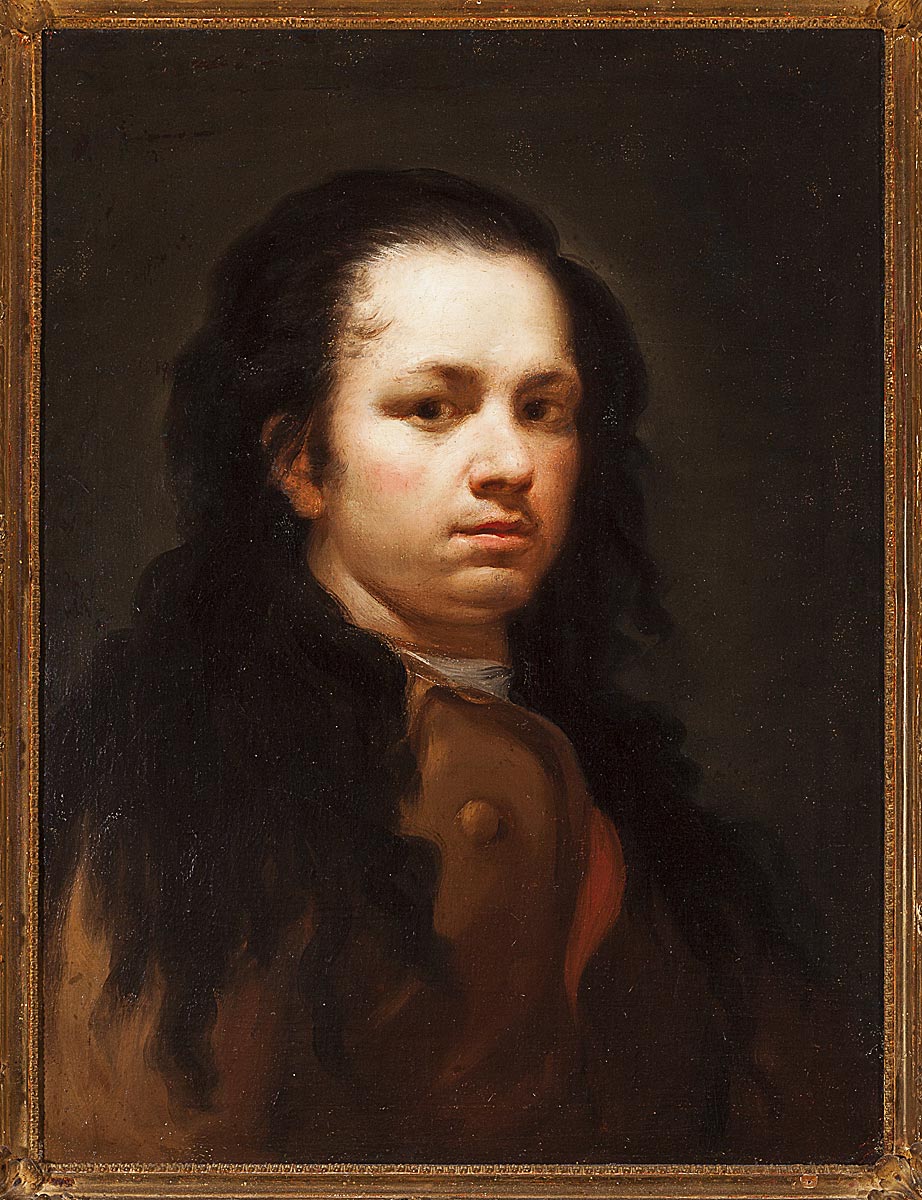 Autorretrato, c. 1775. Óleo sobre lienzo. Museo Goya. Colección Ibercaja. Fotografía: Daniel Marcos. 