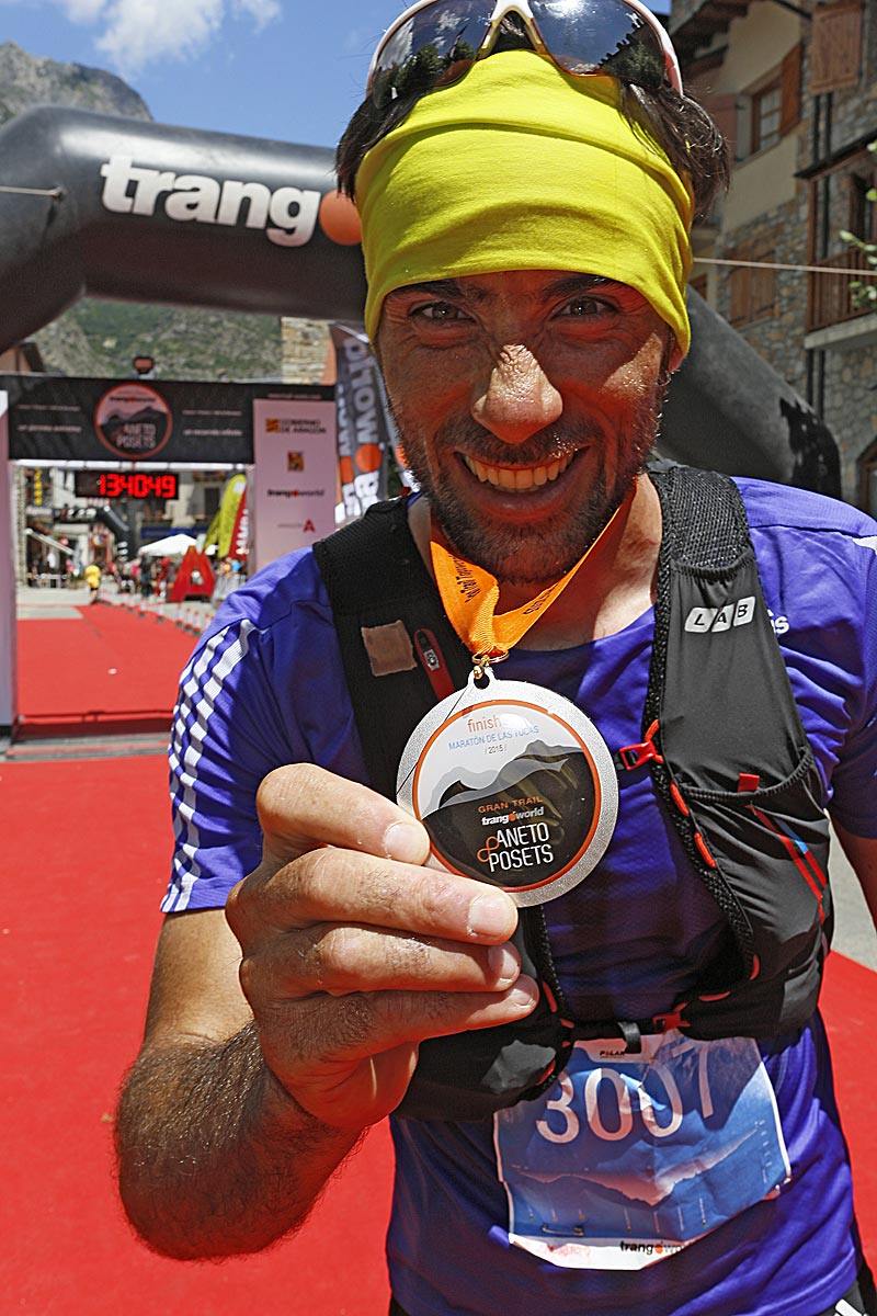 Luis Alberto Hernando, vencedor de la Maratón de las Tucas (foto: Javier Melero).