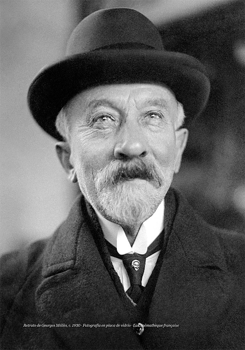 Retrato de Georges Méliès (1930, La Cinemateque Francaise).