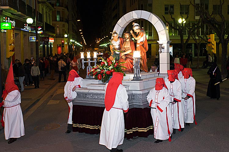 Semana Santa de Huesca, procesión de la Coronación de Espinas