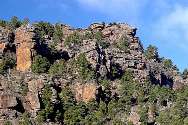 Sierra de Albarracín, rodeno