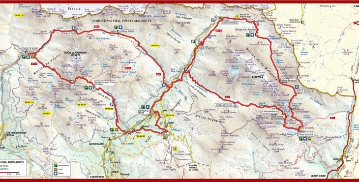 Mapa Gran Trail